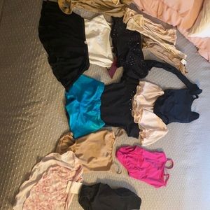 18 pc Ballet dance lot. small/medium. 6/7. 7/8